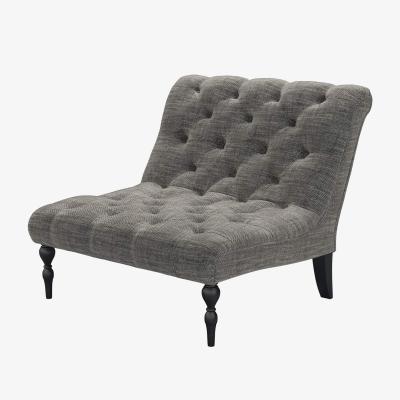 Sofa.com Claude Loveseat in Liquorice Baylee Multi-Tone Viscose Linen