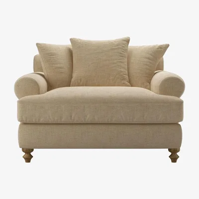 Sofa.com Teddy Loveseat Sofa bed in Nordic Pine Hygge Chunky Weave