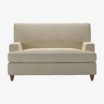 Sofa.com Isla Loveseat Sofa bed in Pampas Hygge Smart Linen