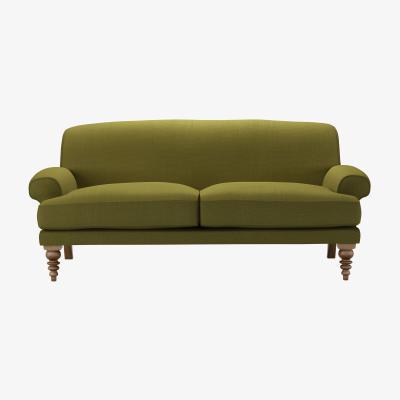 Sofa.com Saturday 2.5 Seat Sofa in Royal Fern Brushed Linen Cotton - sofa.com