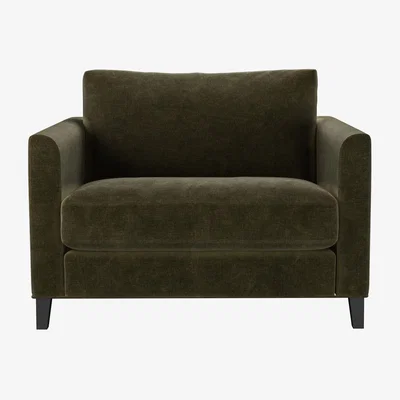 Sofa.com Izzy Loveseat in Juniper Aquaclean Clever Chenille