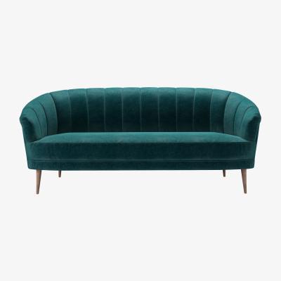 Sofa.com Harper 2.5 Seat Sofa in Jade Smart Velvet - sofa.com