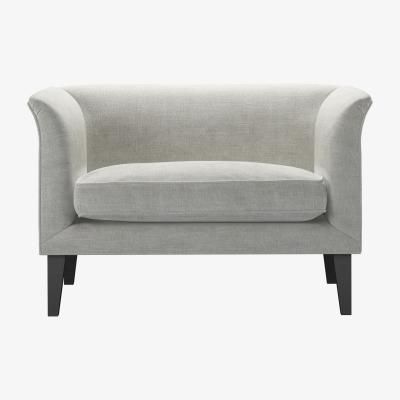 Sofa.com Fingal Loveseat in Fog Aquaclean Clever Chenille