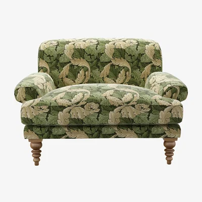Sofa.com Saturday Loveseat in Acanthus Velvet Nettle