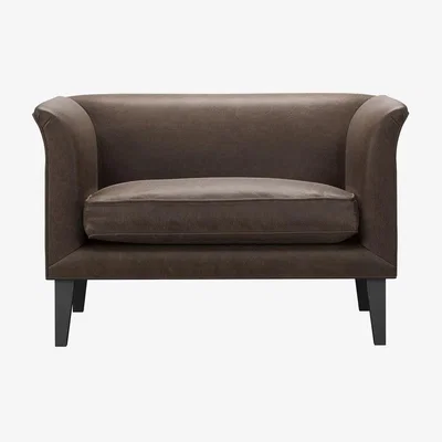 Sofa.com Fingal Loveseat in Walnut Antique Leather - sofa.com