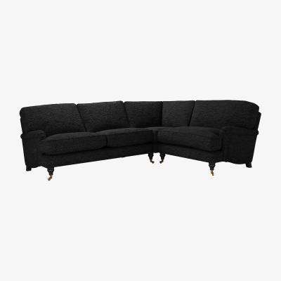 Sofa.com Bluebell Asym. Crn: LHF 2.5 Seat w RHF Loveseat in Ashford Textured Boucle - sofa.com