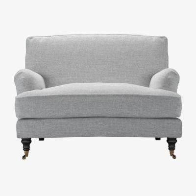 Sofa.com Bluebell Loveseat in Frost Highland Tweed - sofa.com
