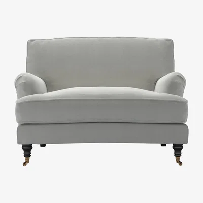 Sofa.com Bluebell Loveseat in Wishing Well Organic Smart Cotton