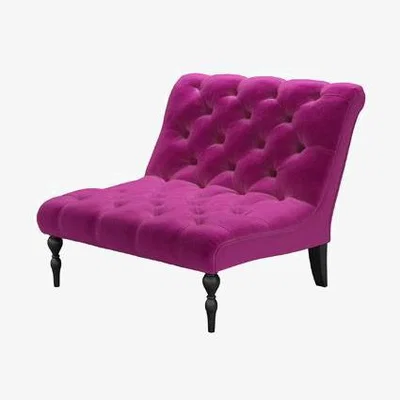 Sofa.com Claude Loveseat in Peony Cotton Matt Velvet - sofa.com
