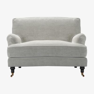 Sofa.com Bluebell Loveseat (breaks down) in Fog Aquaclean Clever Chenille