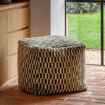 Arighi Bianchi Olive Pouffe
