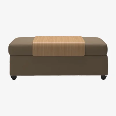 Arighi Bianchi Stressless® Double Ottoman with Table