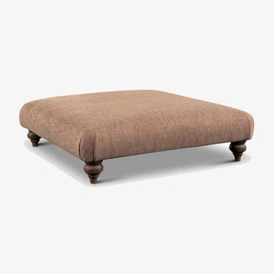 Barker and Stonehouse English Heritage Rosa Footstool, Pink Fabric | Barker & Stonehouse