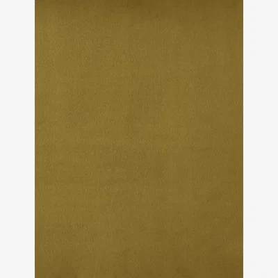 Cox and Cox Visby Ottoman – Mustard Velvet