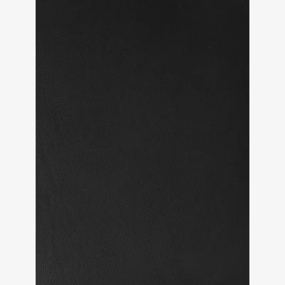 Cox and Cox Visby Ottoman – Black Leather