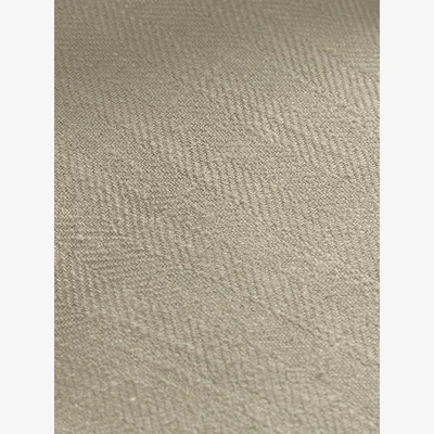 Cox and Cox Visby Ottoman – Sand Herringbone