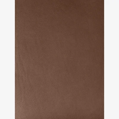 Cox and Cox Dinan Ottoman – Vintage Tan Leather
