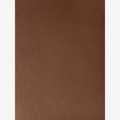 Cox and Cox Visby Ottoman – Tan Leather