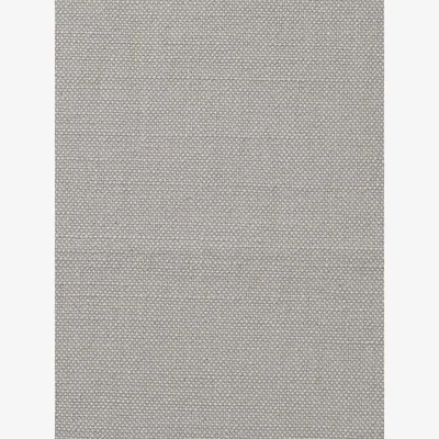 Cox and Cox Visby Ottoman – Smoke Cotton Linen