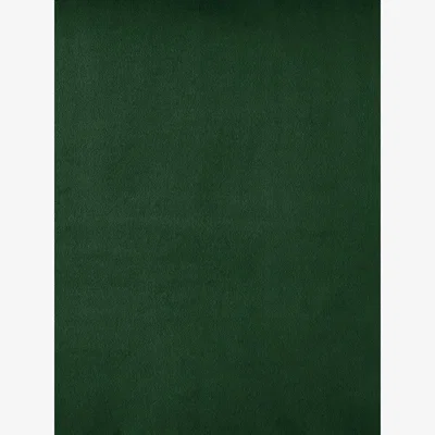 Cox and Cox Floro Ottoman – Forest Green Velvet