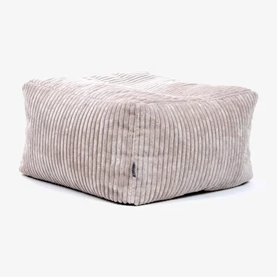 Cuckooland Icon Theo Cord Pouffe - Grey