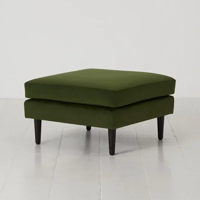 Cuckooland Swyft Model 01 Velvet Footstool - Elephant