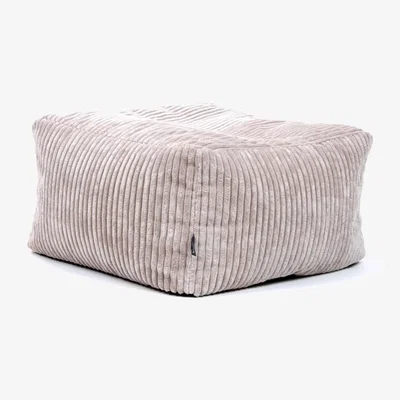 Cuckooland Icon Theo Cord Pouffe - Navy Blue