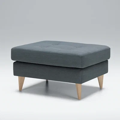 Cuckooland Lovi Furniture Powder Natural Cotton Footstool