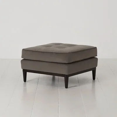 Cuckooland Swyft Model 02 Velvet Footstool - Vine