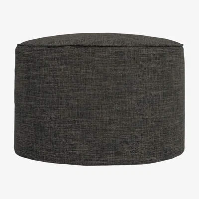Cuckooland Icon Alma Woven Pouffe - Charcoal Grey