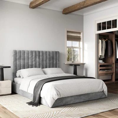 Cuckooland Flair Everley Boucle Ottoman Grey - King
