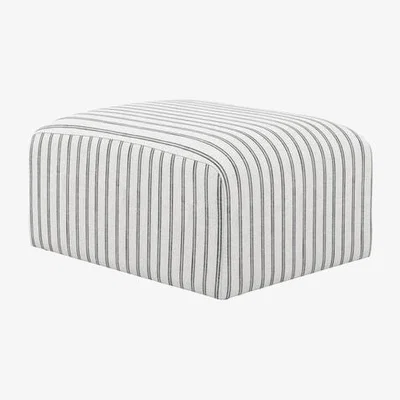 Cuckooland LPD Ryder Chalk Stripe Pouffe