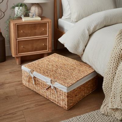 Dunelm Woven Water Hyacinth Underbed Trunk