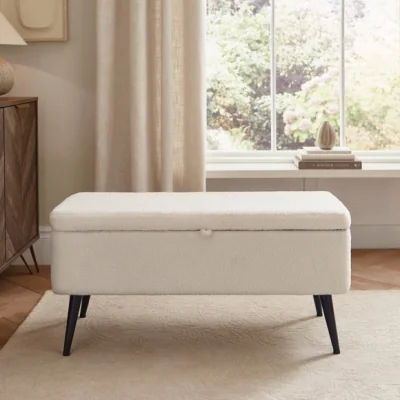 Dunelm Lola Teddy Storage Ottoman