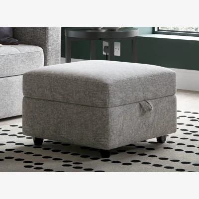 Dreams Haze Ottoman Footstool - Grey