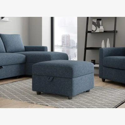 Dreams Limerick Footstool - Blue