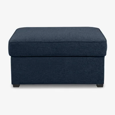 Furniture Village Slumber Footstool - Navy