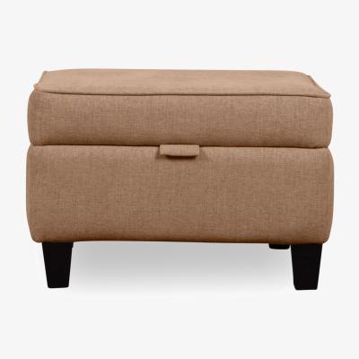Furniture Village Ripon Storage Footstool - Clay