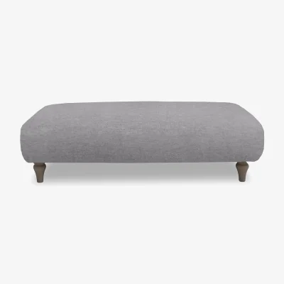 Furniture Village Cotswold Bench Footstool - Darwin Silver