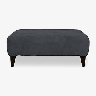 Furniture Village Soho Footstool - Carbon