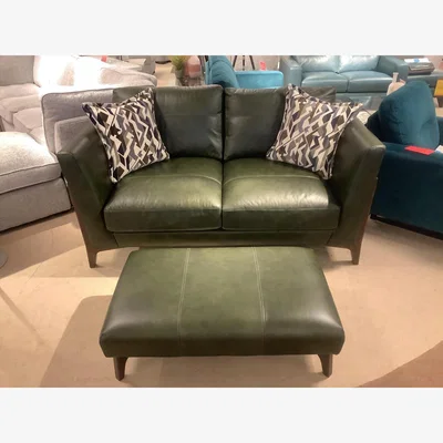 Furniture Village Iris 2 seater and footstool