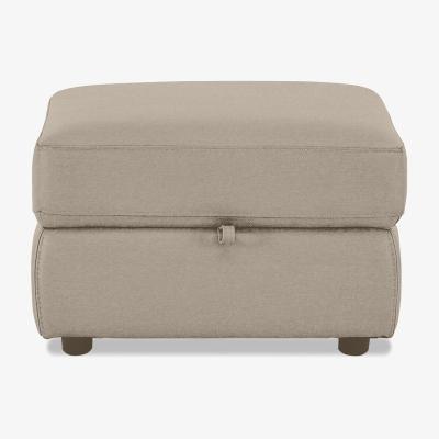 Furniture Village Fabric Storage Footstool - R28 Beige