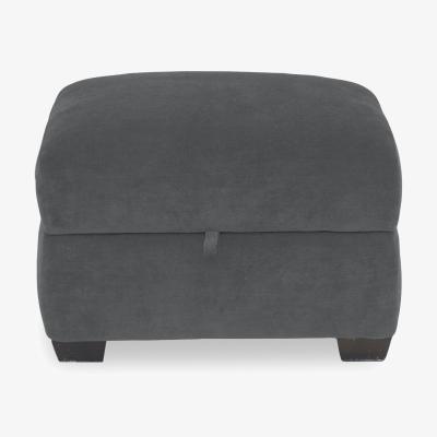 Furniture Village Flex Fabric Storage Footstool - R20 Pewter