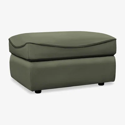 Furniture Village G Plan - Amesbury Leather Footstool