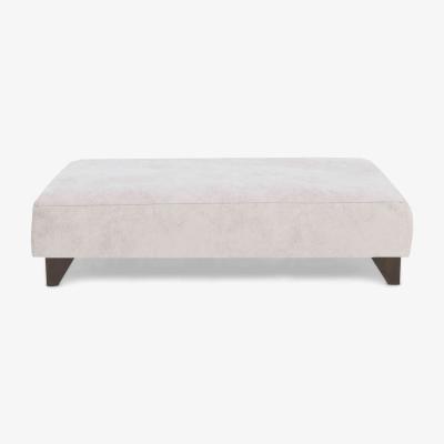 Furniture Village Boutique Aura Designer Footstool - Enzo Cream