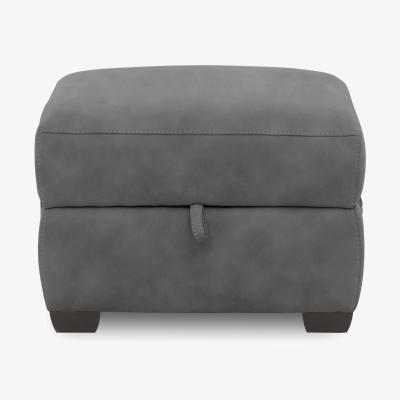 Furniture Village Brescia Fabric Storage Footstool - Elephant