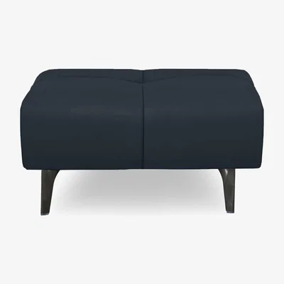 Furniture Village Sienna Leather Large Footstool