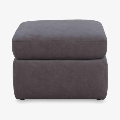 Furniture Village Cinemax Fabric Storage Footstool - Nappa Grey