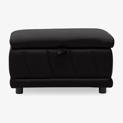 Furniture Village Genius Leather Storage Footstool