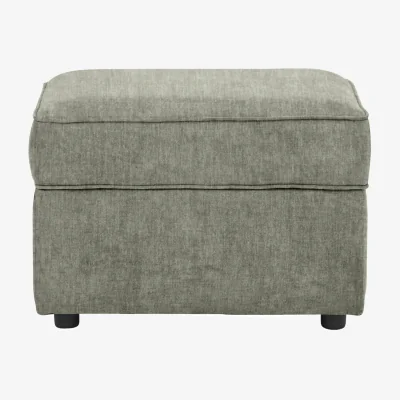 Furniture Village Primrose Storage Footstool - Sage
